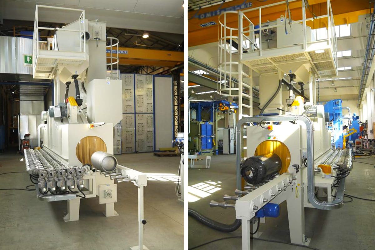 High-Quality Continuous feed tube & bar blast cleaning machines from ActOn Finishing India.